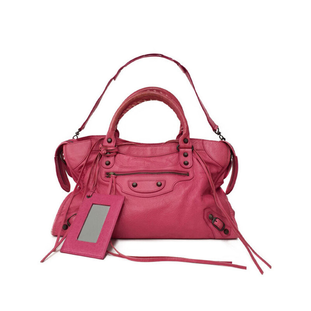 Balenciaga Leather Shoulder The City Bag - Picture 2 of 9